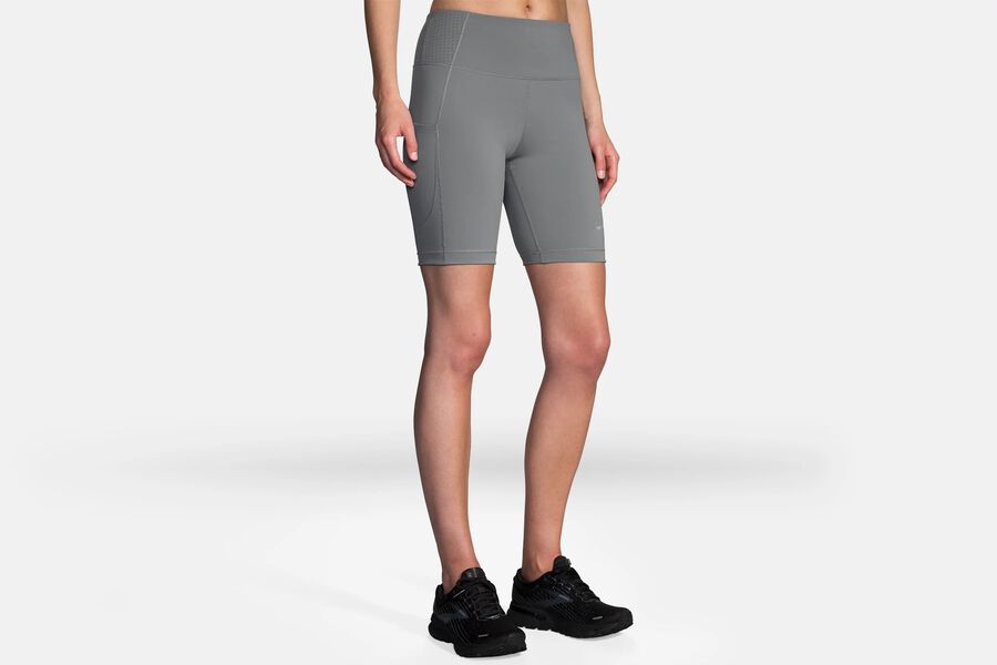 Womens Brooks Method 8" Tight Bottoms Steel | 951782-JKV